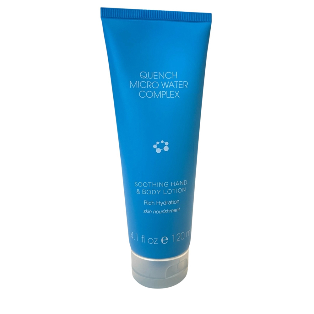Quench Micro Water Complex Radiance Soothing Hand & Body Lotion 4.1 fl oz New
